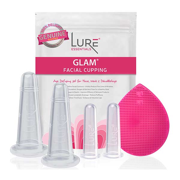 lure essentials glam facial cupping