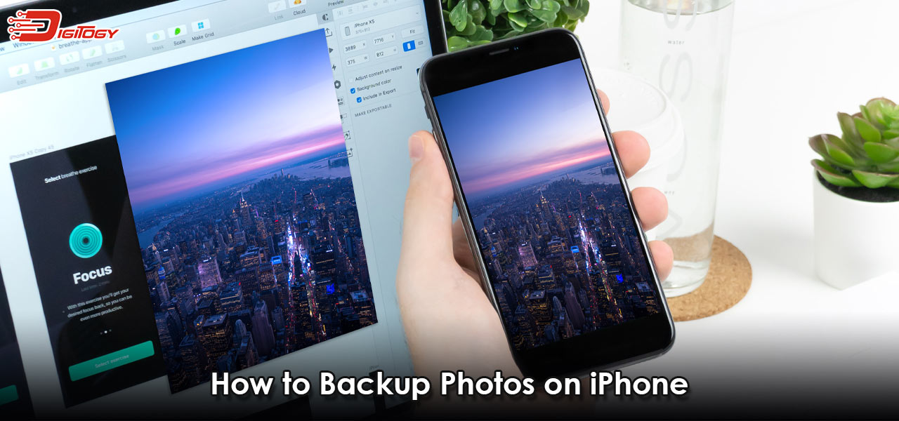 how to backup photos on iphone