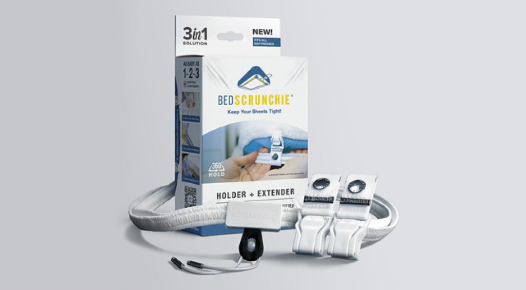 verstärkte Fallschirmschnur Bed Scrunchie Bettlakenhalter robuste Greifklammern 360 Grad Bettlakenspanner