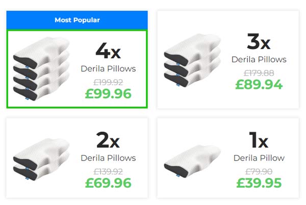 derila pillow uk reviews