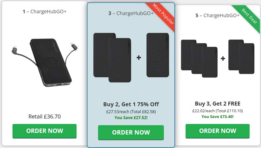 chargehubgo price