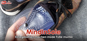 MindInsole Einlegesohlen machen müde Füße munter