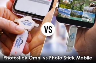 Omni vs Photostick mobile – Fotos und Videos speichern