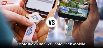 Vergleich Omni und Photostick mobile – Fotos und Videos für immer speichern