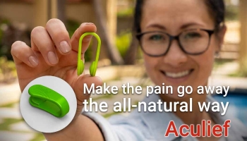 Aculief, de massage clip voor je hoofdpijn