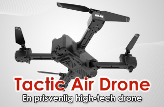 Tactic AIR Drone anmeldelse 2023 – Billede og video i 4K
