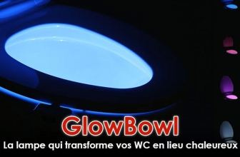 Glow Bowl, le luminaire WC d’ambiance