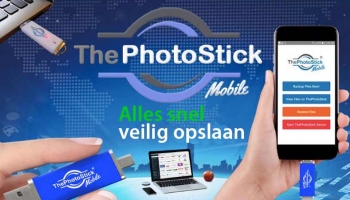ThePhotostick mobiele snel alles opslaan