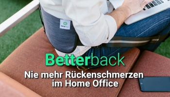 Better Back: Nie mehr Rückenschmerzen im Home Office