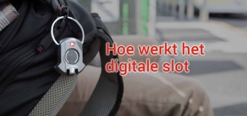 Airbolt is een unique travellock die eenvoudig werkt op je telefoon