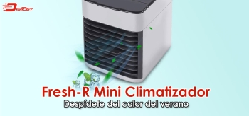 ¡Vence al calor con Fresh-R, el climatizador portátil