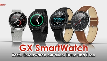 GXSmartWatch Test 2024 – Beste Smartwatch mit allem Drum und Dran