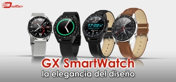 GX SmartWatch, la elegancia del diseño