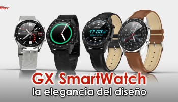 GX SmartWatch, la elegancia del diseño