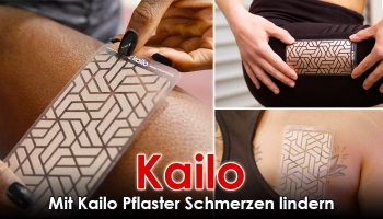 Kailo Pflaster: Lindert Schmerzen im Nu