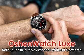 OshenWatch Luxe -arvostelu 2023: älykello aktiiviseen elämään