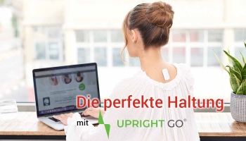 Upright Go: Der Haltungstrainer für einen geraden Rücken