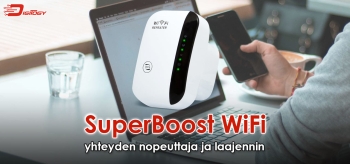 SuperBoost WiFi Arvostelu 2024: Paranna nettiyhteyden nopeutta