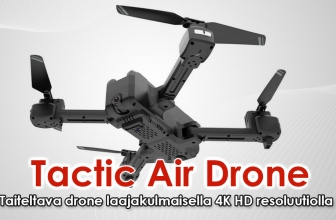Tactic AIR Drone -arvostelu 2022: Taiteltava drone
