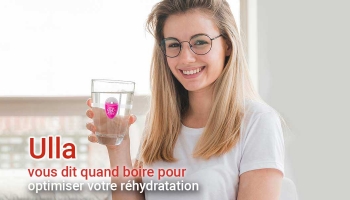 Restez hydraté avec Ulla smart hydration reminder